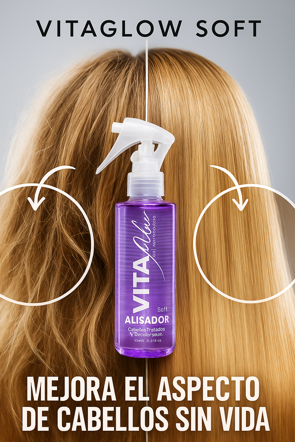 ALISADOR PARA CABELLO VITAGLOW SOFT